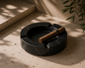 Axis Ashtray – Black Granite Cigar Ashtray